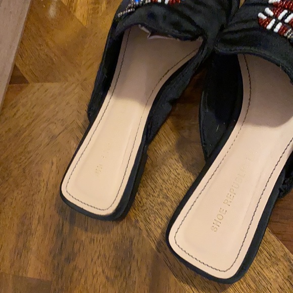 Shoe Republic LA beaded Snake Mules 6.5 - Picture 4 of 5